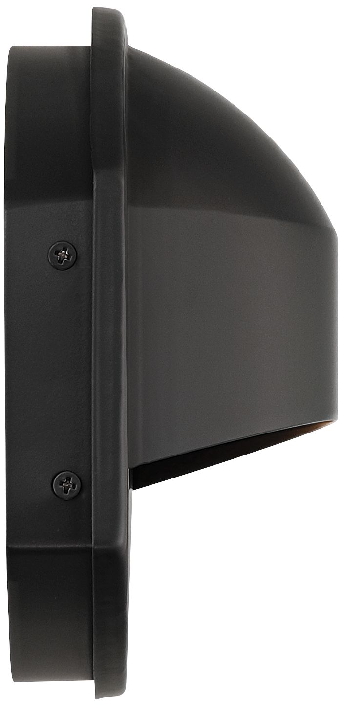 Possini Euro Xane 11" Wide Matte Black Dark Sky Outdoor Wall Light