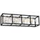Possini Euro Yara 24 1/2" W Boxed Bubble 4-Light Bath Light