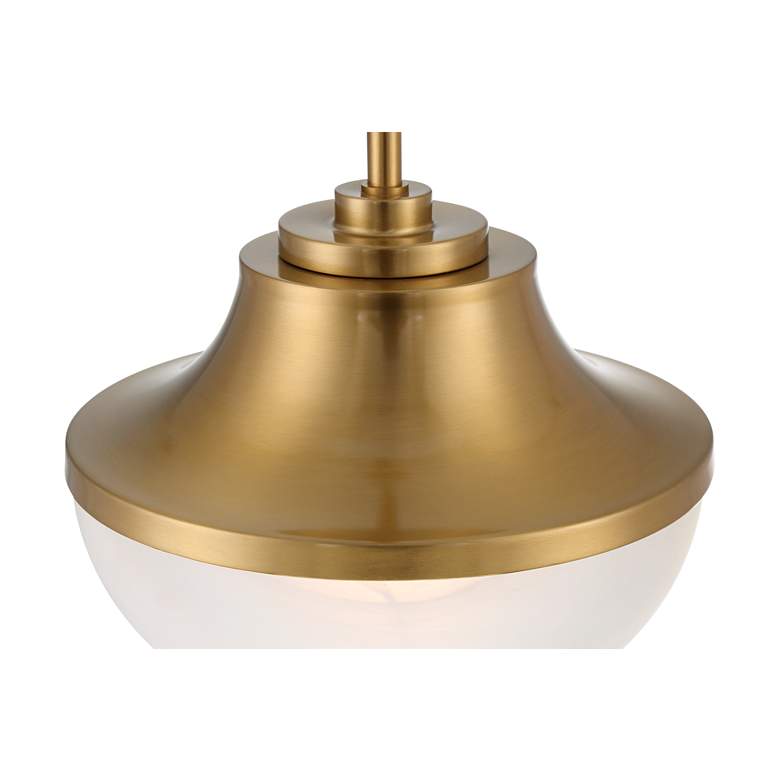Image 4 Possini Euro Zachary 11" Wide Warm Gold Mini Pendant Light more views