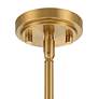 Watch A Video About the Possini Euro Zachary Warm Gold Mini Pendant Light
