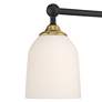 3_Possini Euro Zaragoza 23" Wide Gold and Black 3-Light Bath Light more views