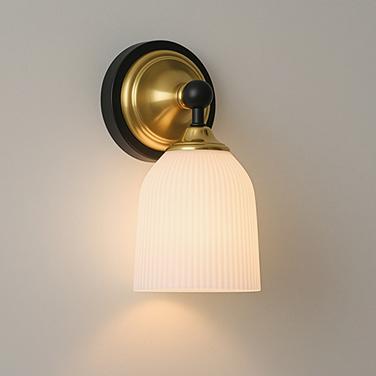 Possini Euro Zaragoza 9 1/2" High Gold and Black Wall Sconce