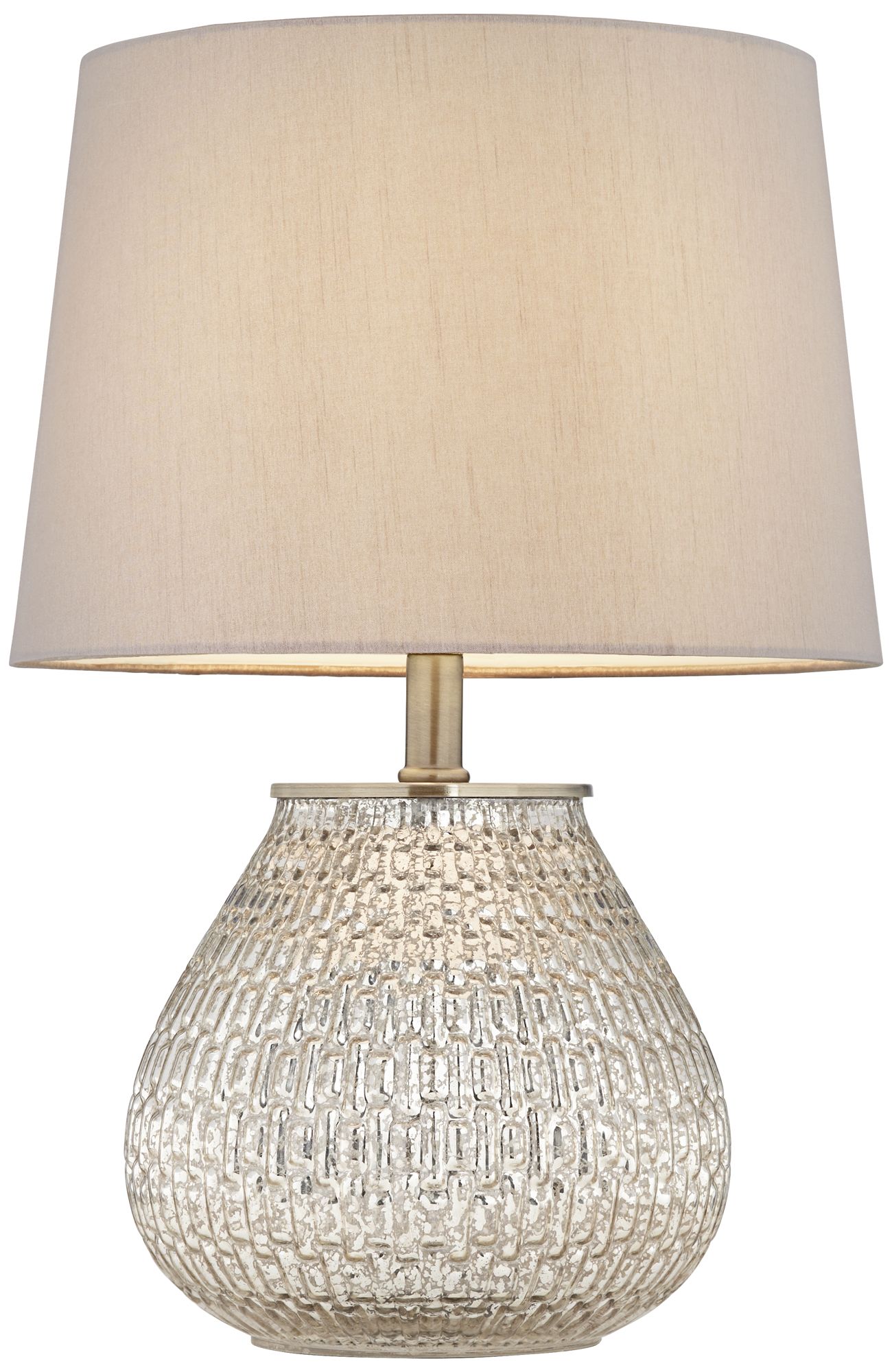Possini Euro Zax 19 1/2" High Mercury Glass Accent Table Lamp in scene