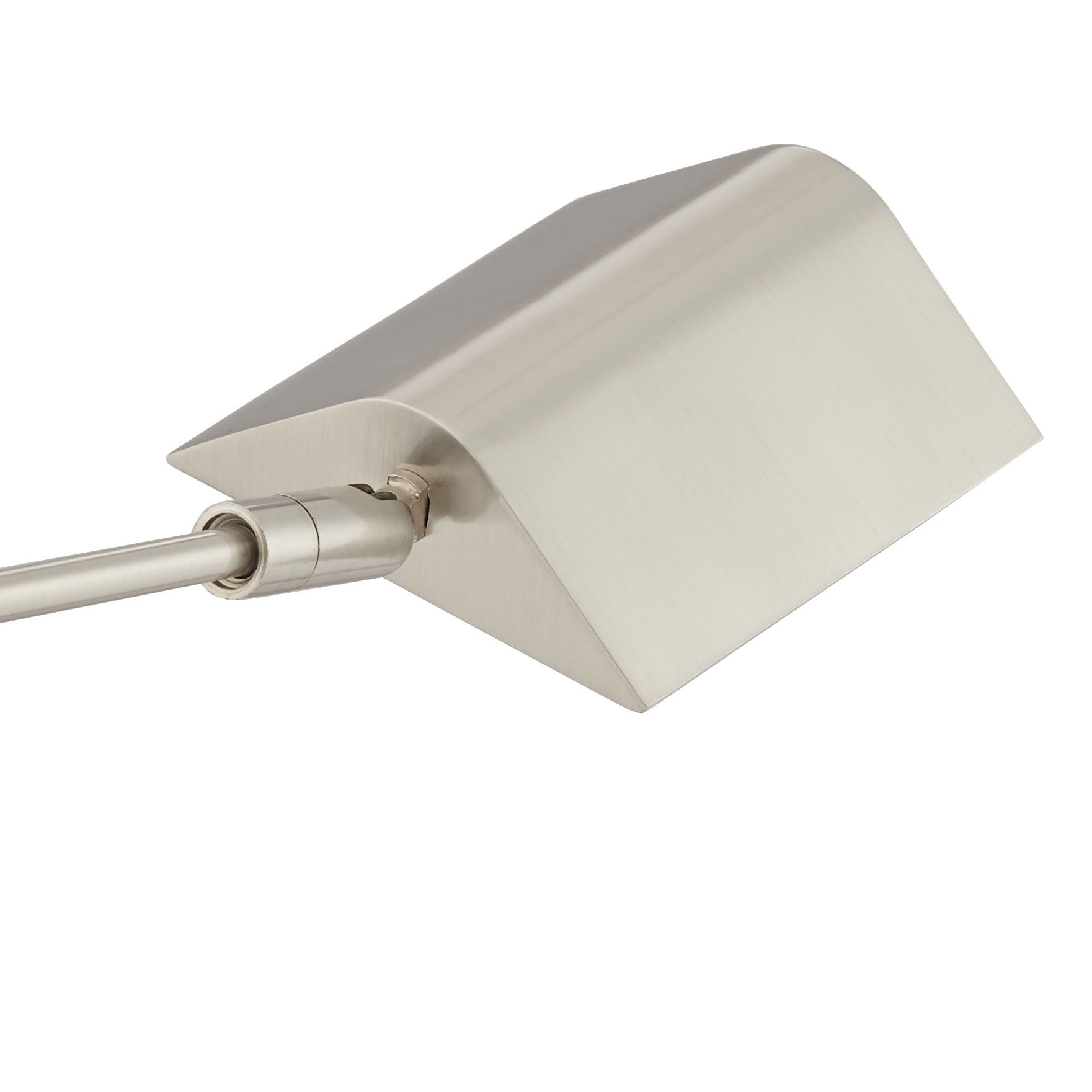 Image 3 Possini Euro Zema LED Nickel Swing Arm Adjustable Pharmacy Floor Lamp more views