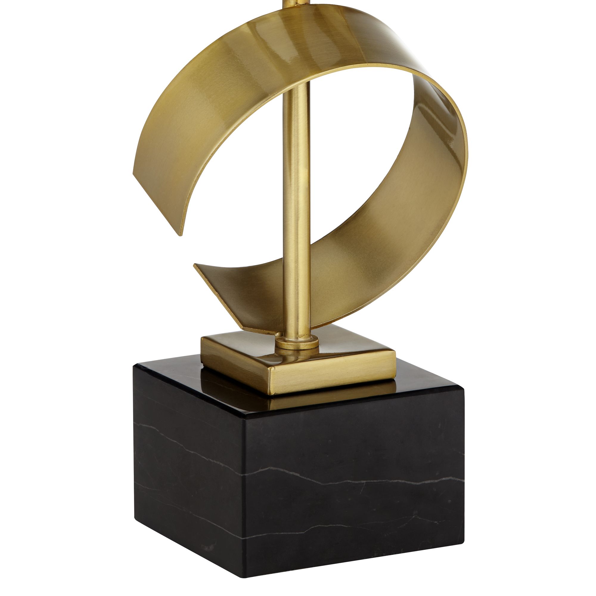 Watch A Video About the Possini Euro Design Modern Scroll Gold Console Table Lamp