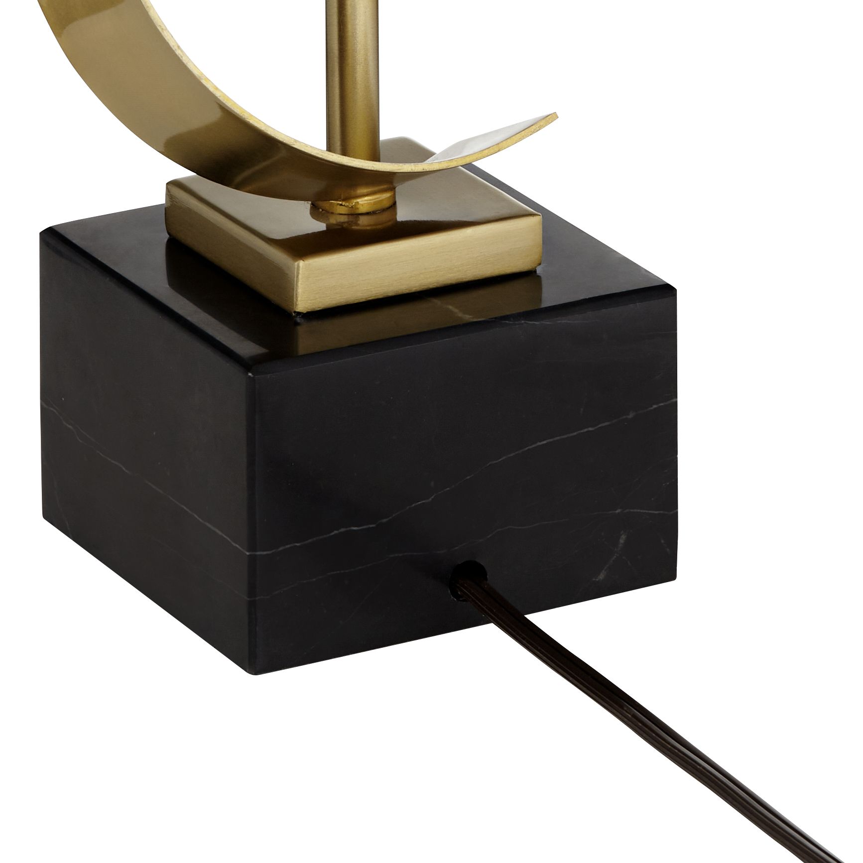 Watch A Video About the Possini Euro Design Modern Scroll Gold Console Table Lamp