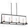 Possini Euro Zoe 36"W Dark Gray 8-Light Island Chandelier