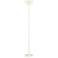 Possini Glossy White Light Blaster® Torchiere Floor Lamp