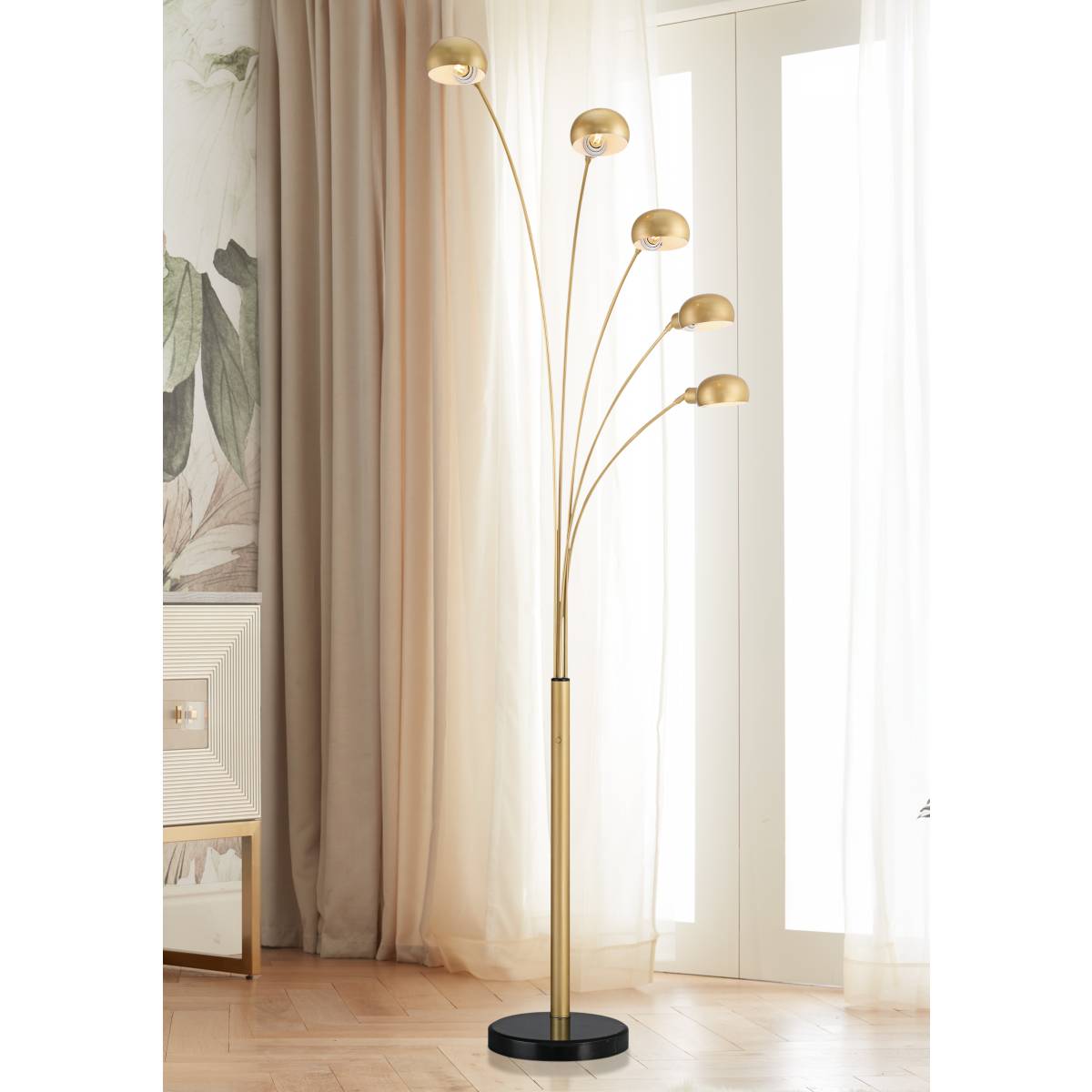 Multi 5 Light Floor Lamp NEW Floor Lamp Multi Head 5 Light