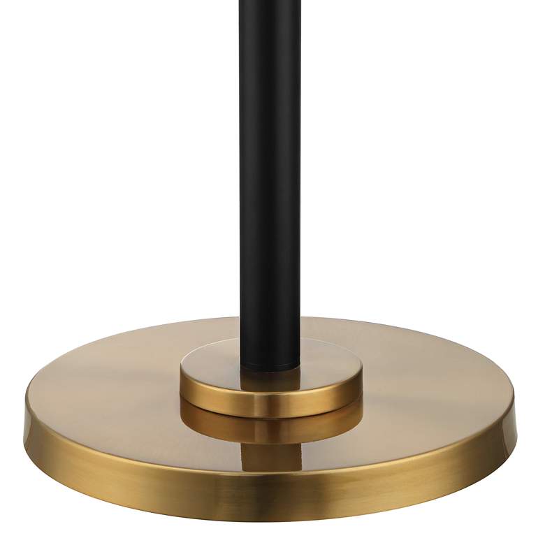 Image 5 Possini Meridian Light Blaster 72" Black 4-Light Torchiere Floor Lamp more views