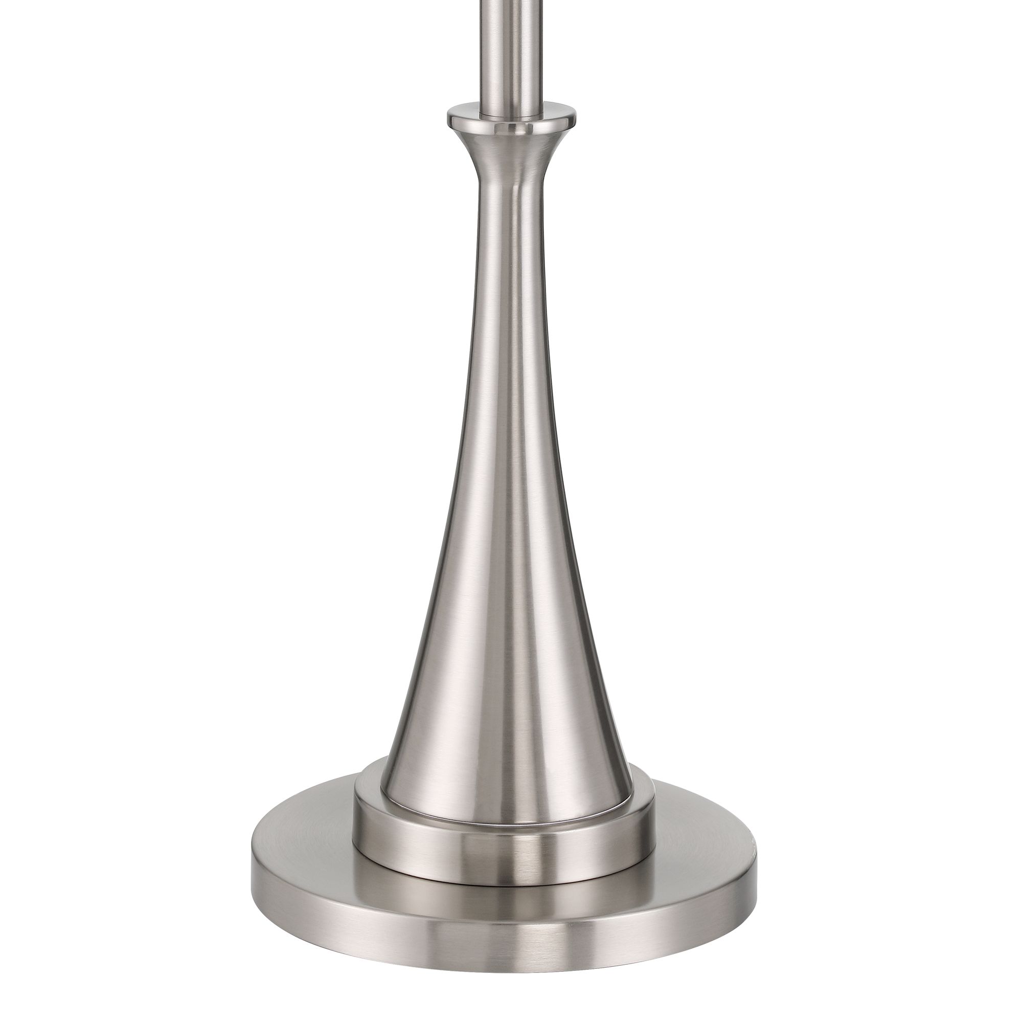 Image 4 Possini Verdugo 70" Brushed Nickel Torchiere Floor Lamp with Dimmer more views