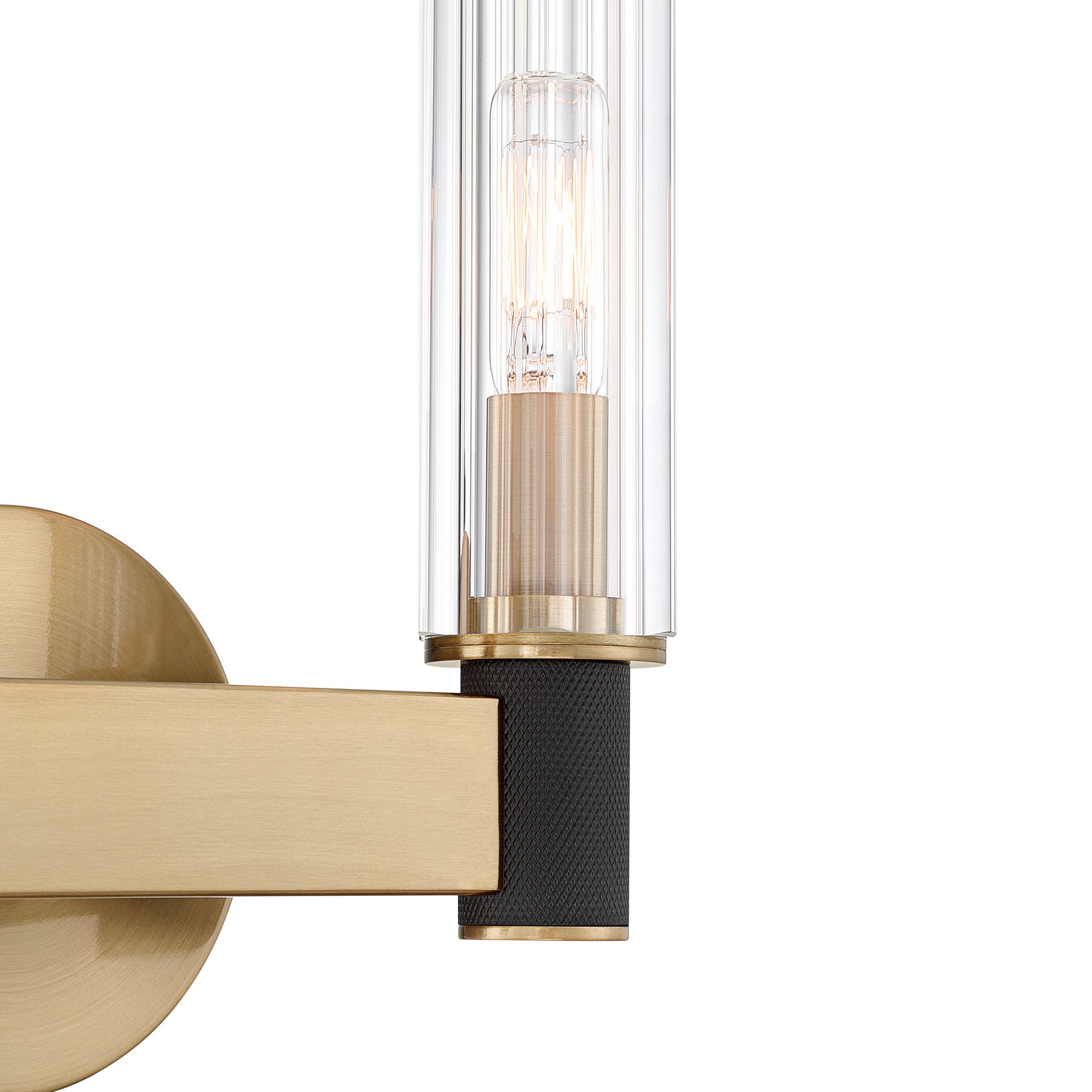 Thumbnail3 of Possinie Euro Onofrio 13 1/4" High Warm Brass 2-Light Wall Sconce more views
