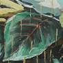 5_Potted Plant I 30"W x 40"H Hand Embellished Framed Canvas Wall Ar more views
