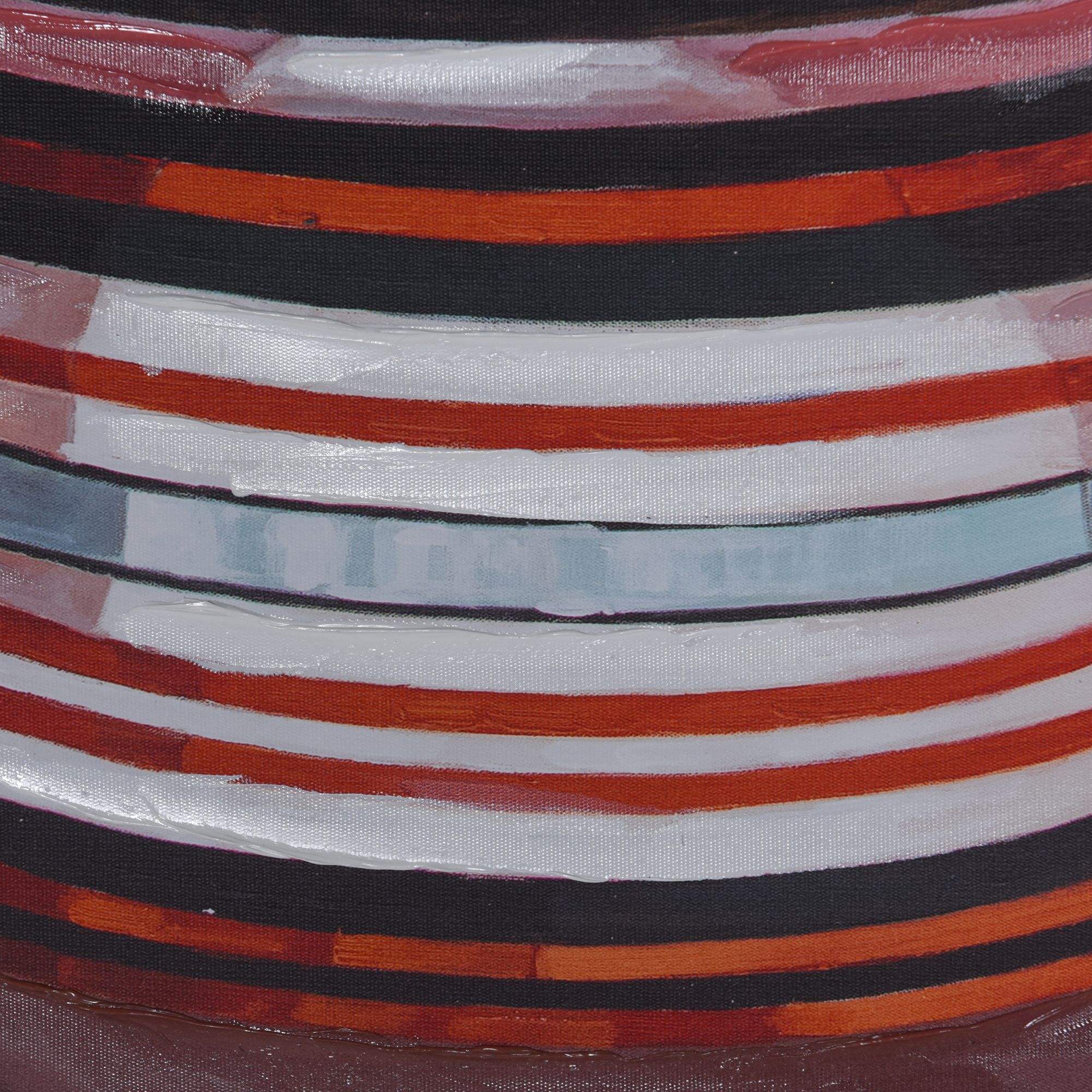 Image 6 Potted Plant II 30"W x 40"H Hand Embellished Framed Canvas Wall A more views