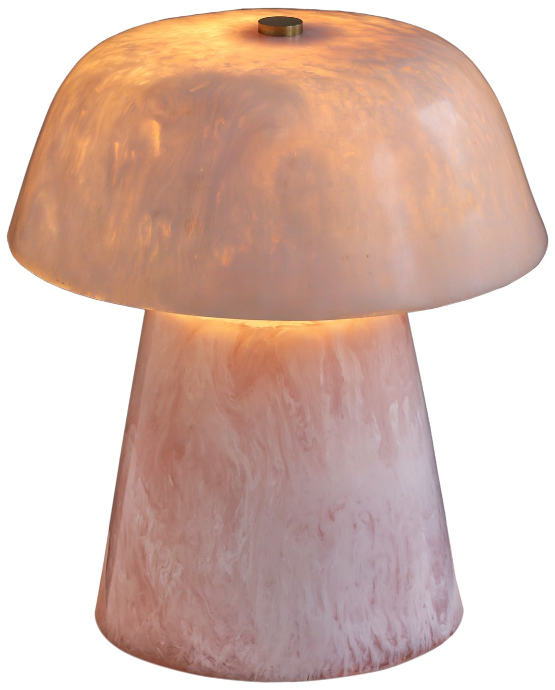 Image 2 Pouty Pink Resin Table Lamp more views