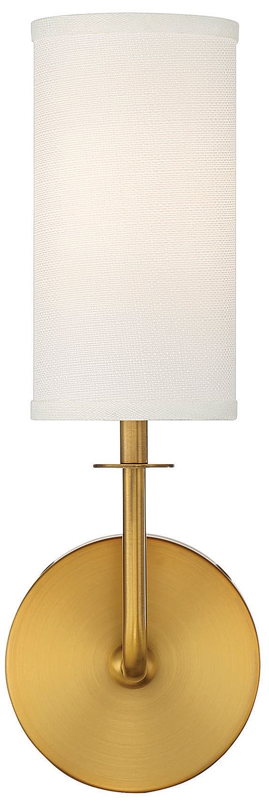 Image 3 Powell 1-Light Wall Sconce in Warm Brass more views