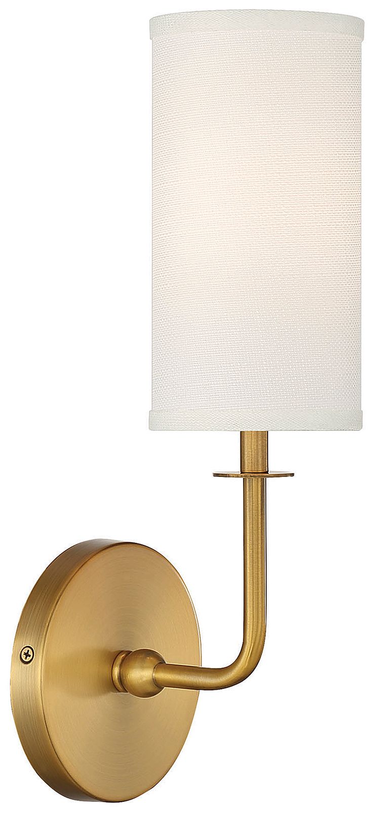 Image 4 Powell 1-Light Wall Sconce in Warm Brass more views