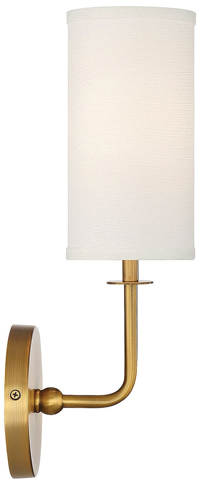Image 5 Powell 1-Light Wall Sconce in Warm Brass more views