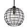 Powell 13 3/4" Wide Matte Black Pendant Light