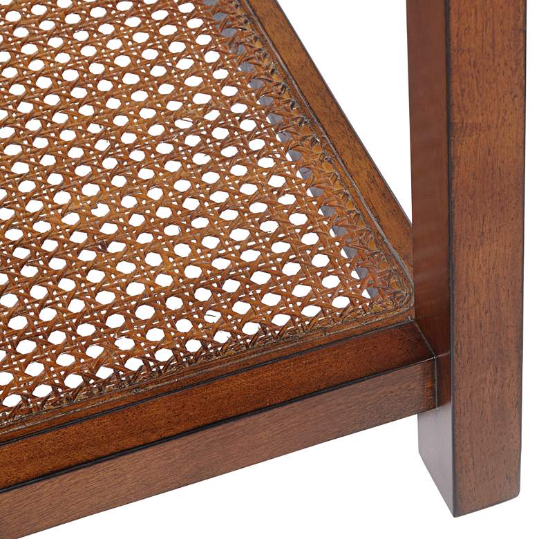 Image 5 Powell 22" Wide Brown Wood Side Table more views