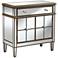 Powell Furniture Vicenta 32" Wide Mirrored Accent Chest