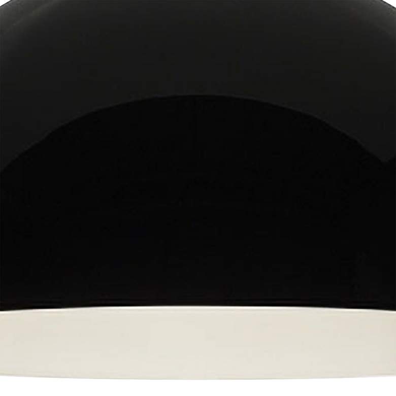 Image 2 Powell Street 12"W Black-White LED Freejack Mini Pendant more views