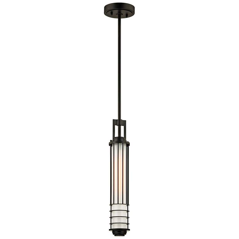 Image 1 Powell Street 20" High Bronze Outdoor Hanging Light
