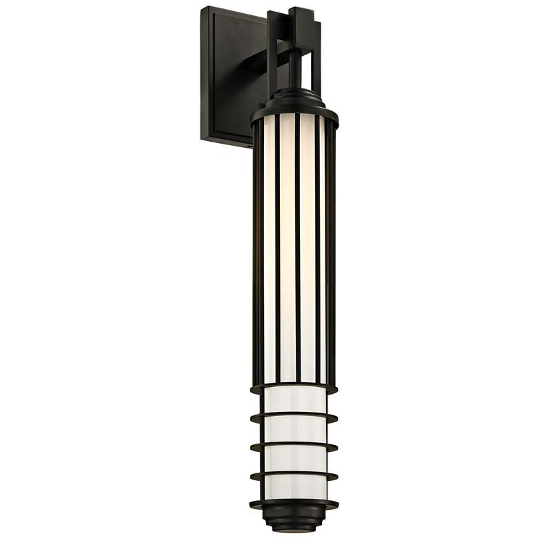 Image 1 Powell Street 27" High Bronze Outdoor Wall Light