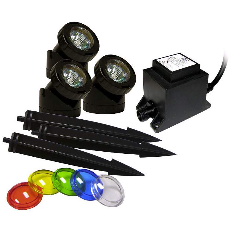 Image 1 Power Beam Halogen - Landscape or Pond 3-Light Kit