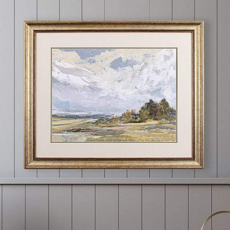 Image 2 Power of Stillness 34" Wide Rectangular Framed Wall Art