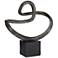 Prader 13 1/2" High Matte Bronze Abstract Sculpture