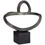 Prader 13 1/2" High Matte Bronze Abstract Sculpture