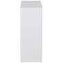 Prado 31 1/2" Wide White 2-Shelf Wood Bookcase