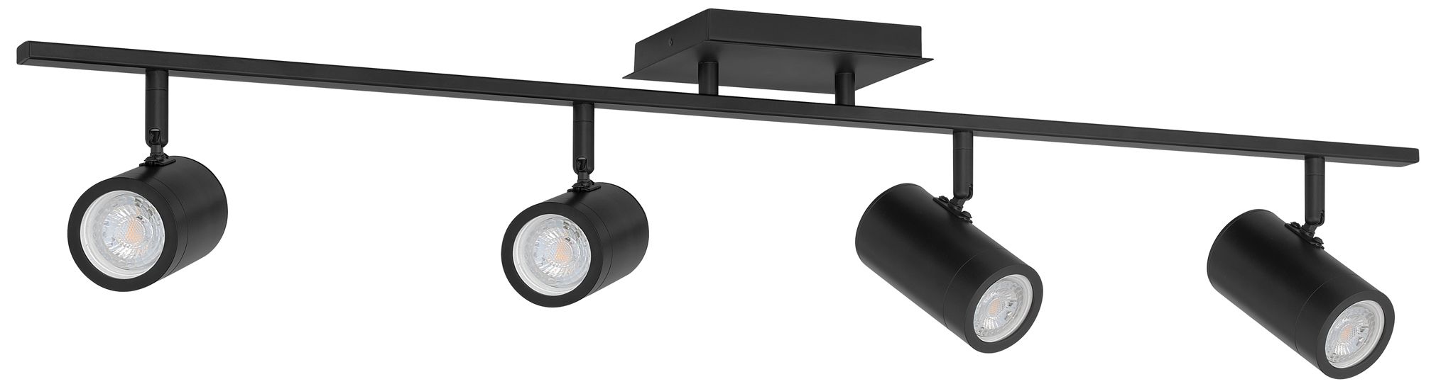 Image 3 Prado 35" Wide 4-Light Matte Black LED Track more views