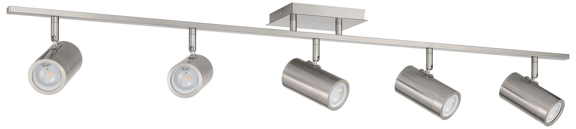 Image 3 Prado 42" Wide 5-Light Brushed Steel LED Track more views