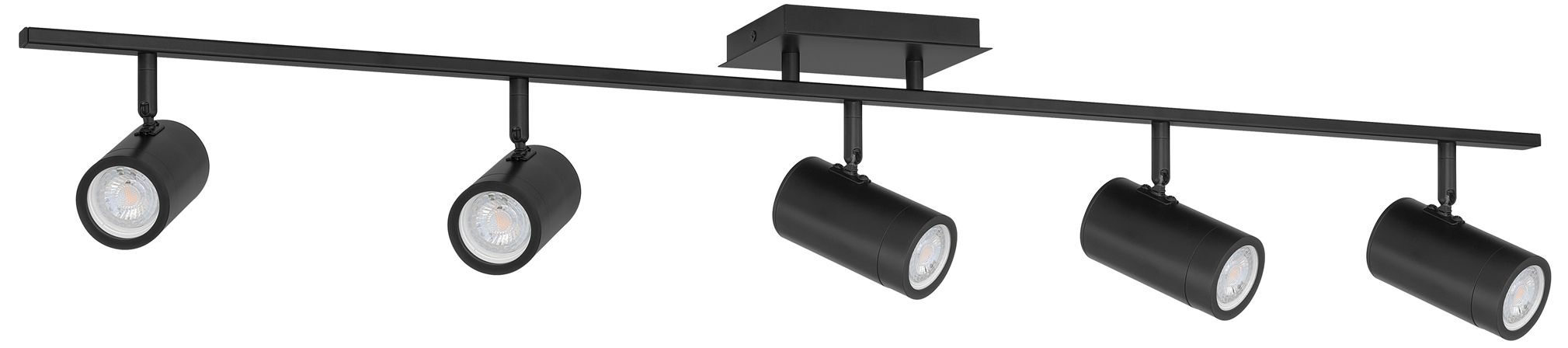 Image 3 Prado 42" Wide 5-Light Matte Black LED Track more views