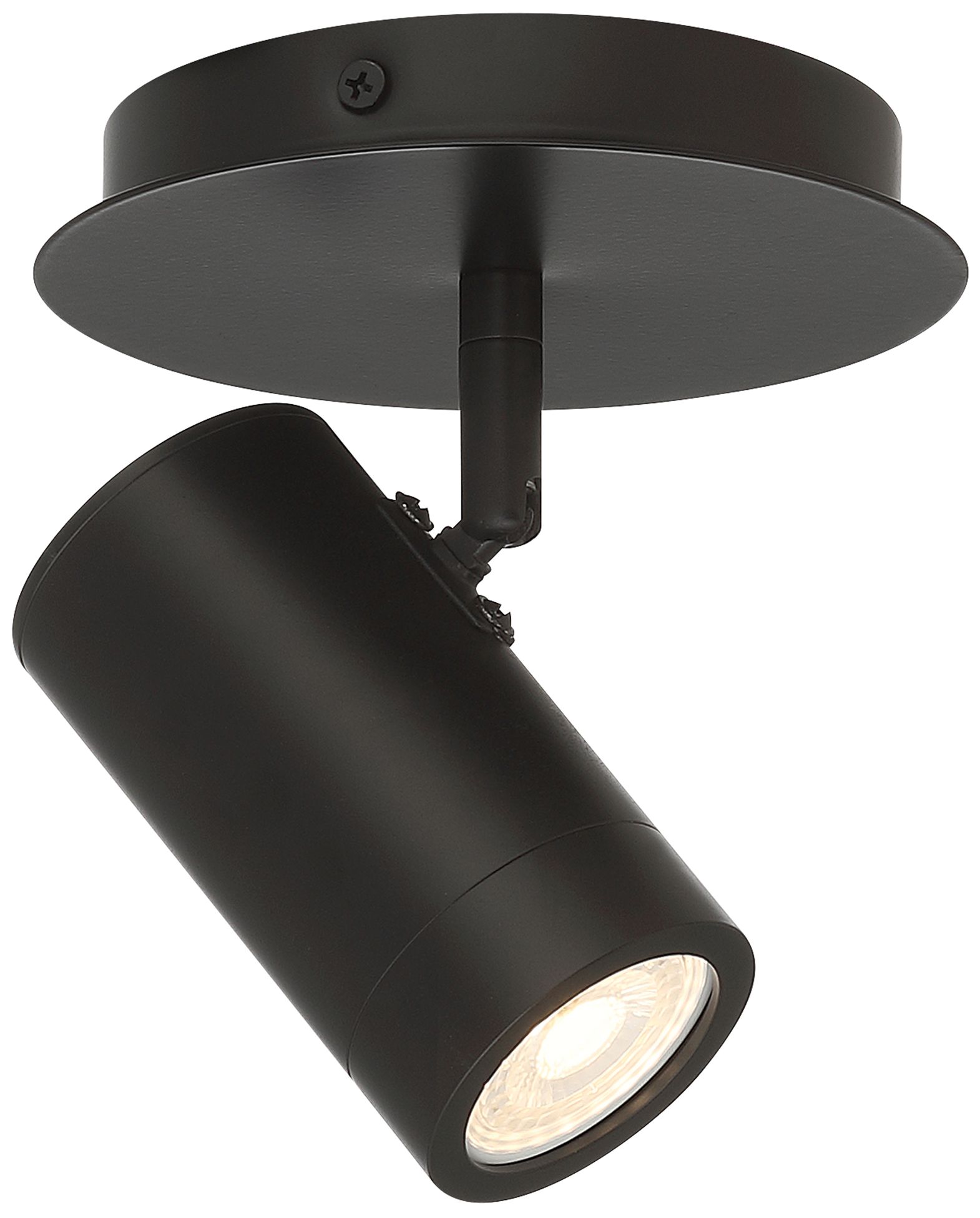 Prado 5" Wide Matte Black LED Flush Mount