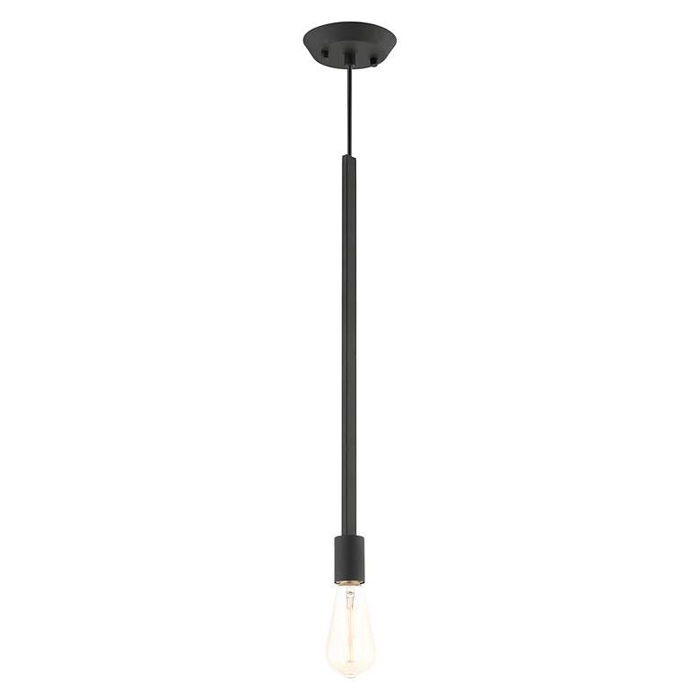 Image 6 Prague 1 Light Black Pendant more views