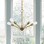 Thumbnail1 of Prague 5 Light Antique Brass Chandelier