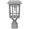 Prairie 14" High Gray Dusk-to-Dawn Solar LED Outdoor Light