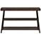 Prairie 48"W Sumatra Wood and Metal Sofa Console Table