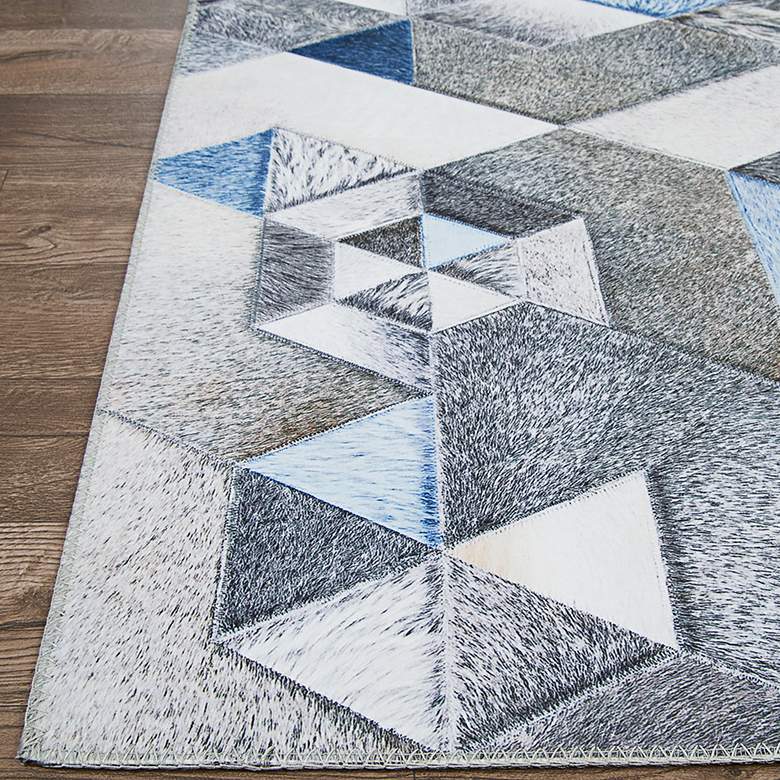 Image 4 Prairie Falsterbo Denim 5'3"x7'3" Rectangular Area Rug more views