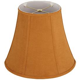 Image4 of Prairie Rust Softback Bell Lamp Shade 8x14x12 (Spider) more views