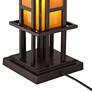 Prairie Style 20" High Pillar Accent Table Lamp in scene