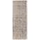 Prasad Abstract Indoor Gray Area Rug 3683F 2'-10" x 7'-10"
