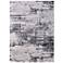 Prasad Abstract Indoor Ivory Area Rug 39N9F 1'-8" x 2'-10"