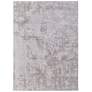 Prasad Abstract Indoor Ivory Area Rug 39NAF 1'-8" x 2'-10"