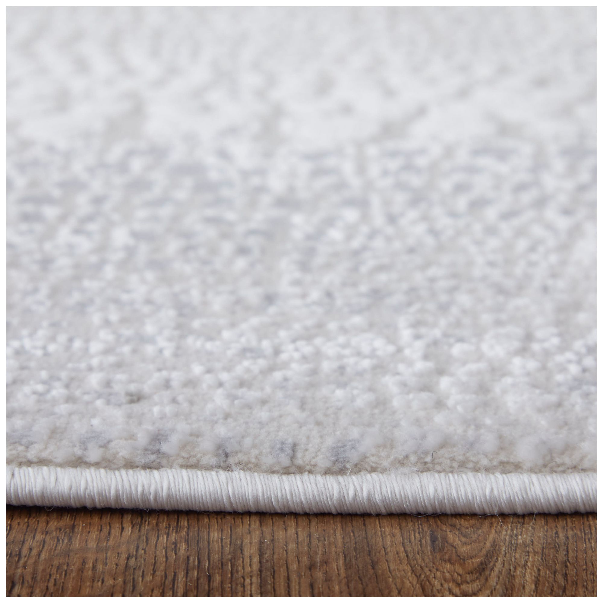 Prasad Distressed Indoor Ivory Area Rug 39N8F 2'-10" x 7'-10"