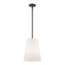 5_Prato 1 Light Bronze Shaded Chandelier more views