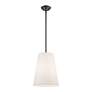 6_Prato 1 Light Bronze Shaded Chandelier more views